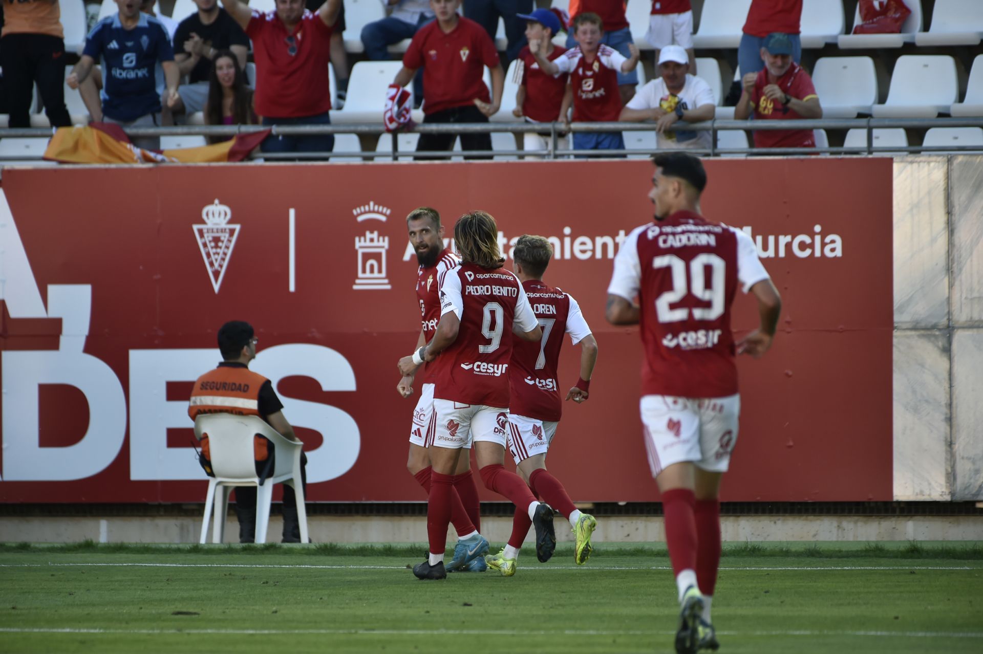 La victoria del Real Murcia frente al Algeciras, en imágenes
