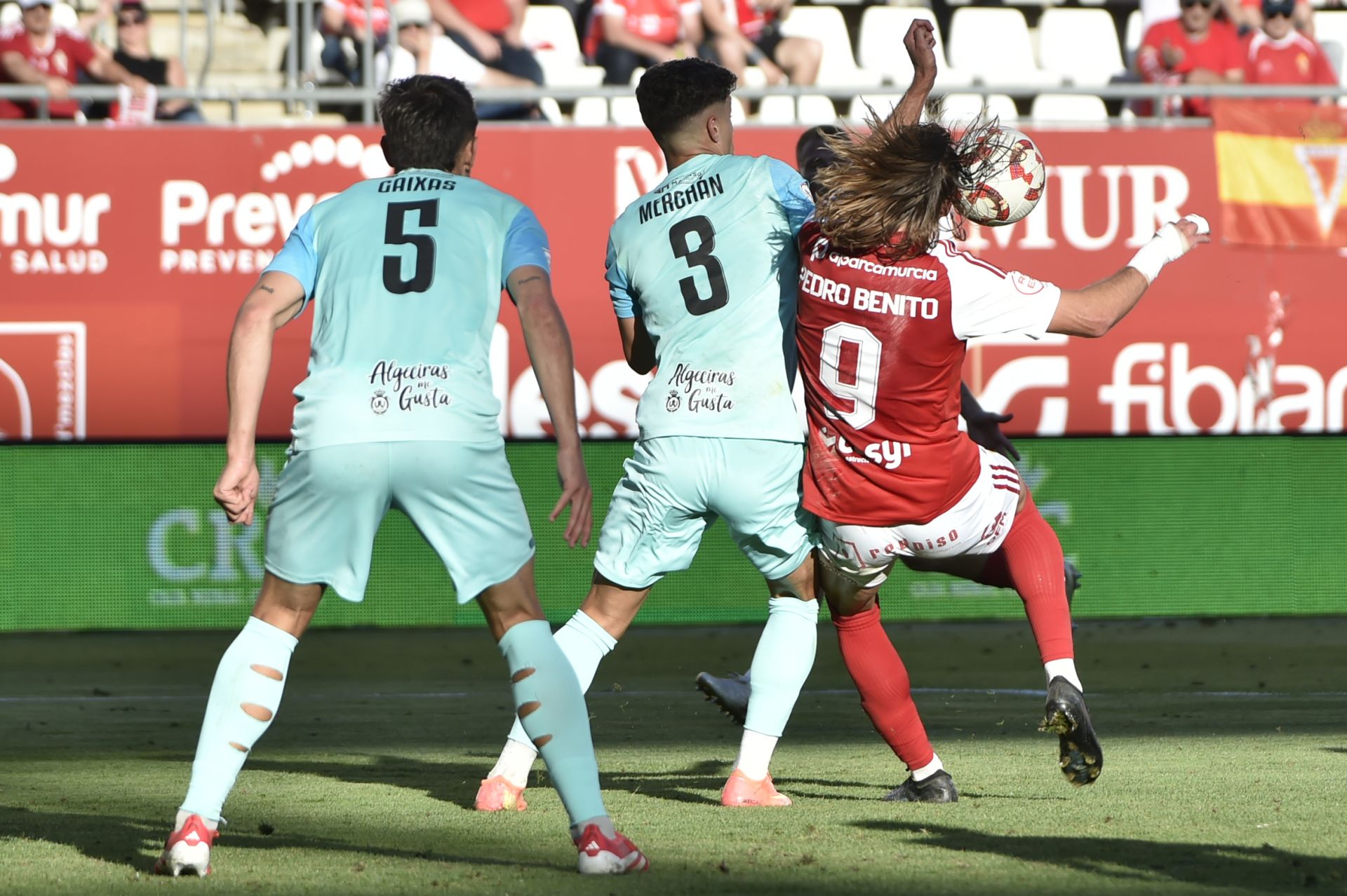 La victoria del Real Murcia frente al Algeciras, en imágenes