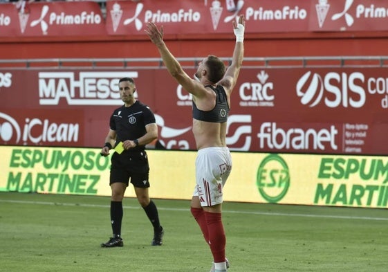 Flakus celebra el gol de la victoria.
