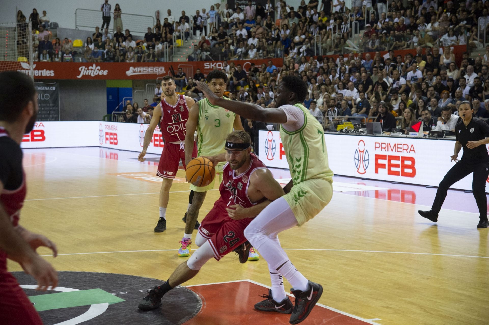 Las imágenes del cuarto partido entre el Odilo FC Cartagena y el Real Betis