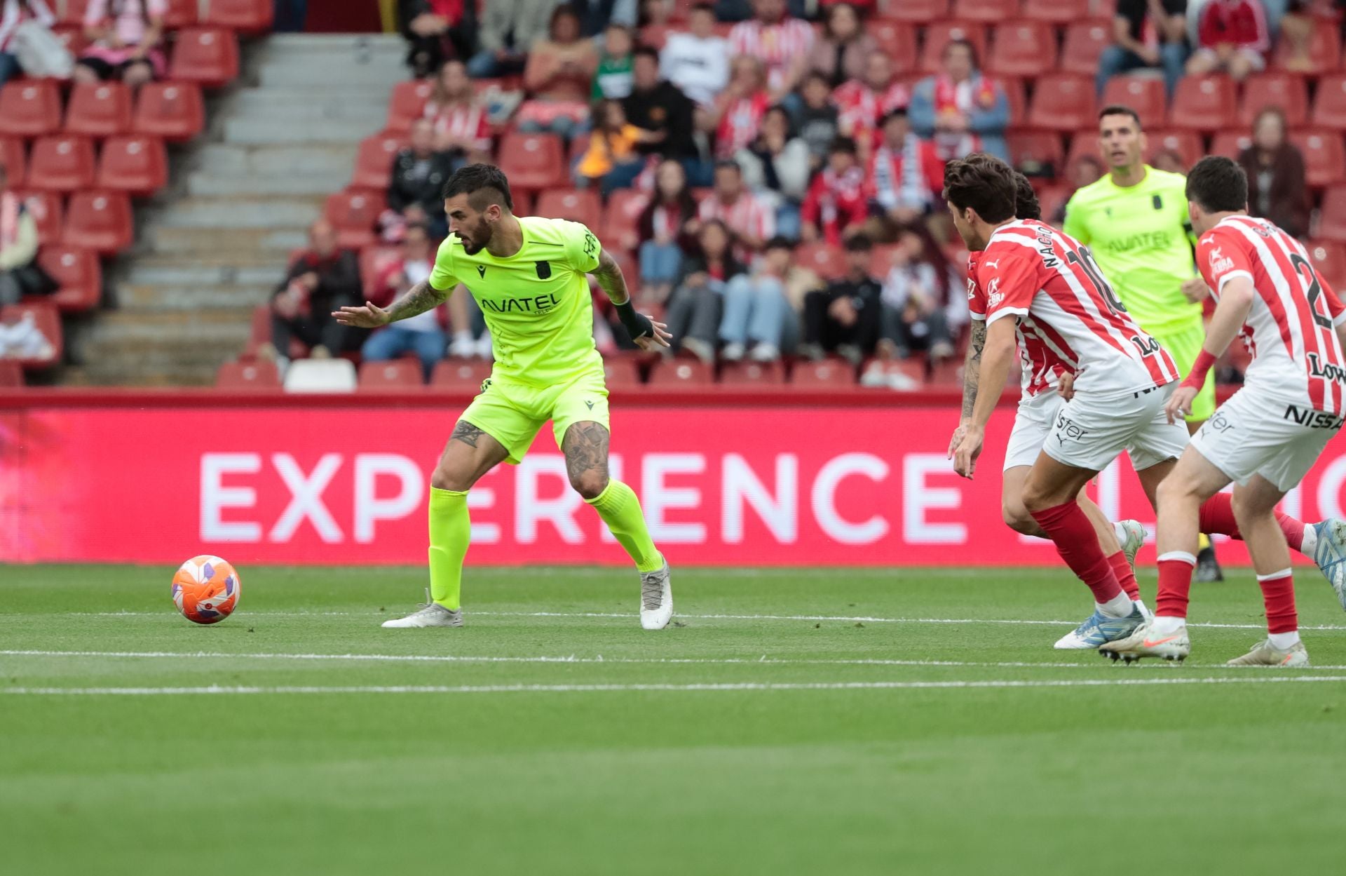 El Sporting-Cartagena (3-2), en imágenes