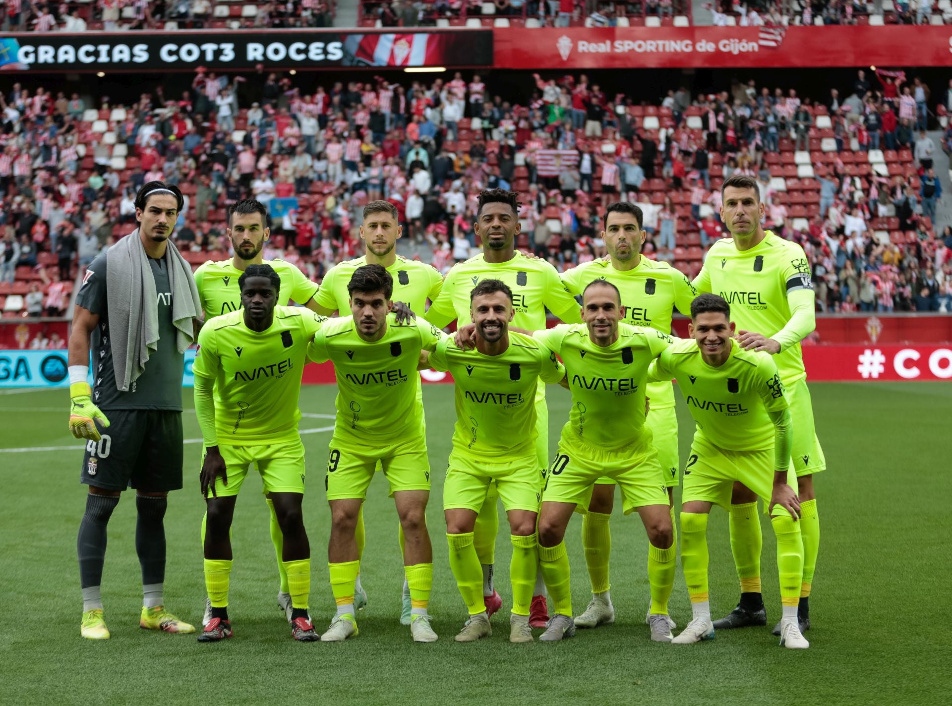 El Sporting-Cartagena (3-2), en imágenes