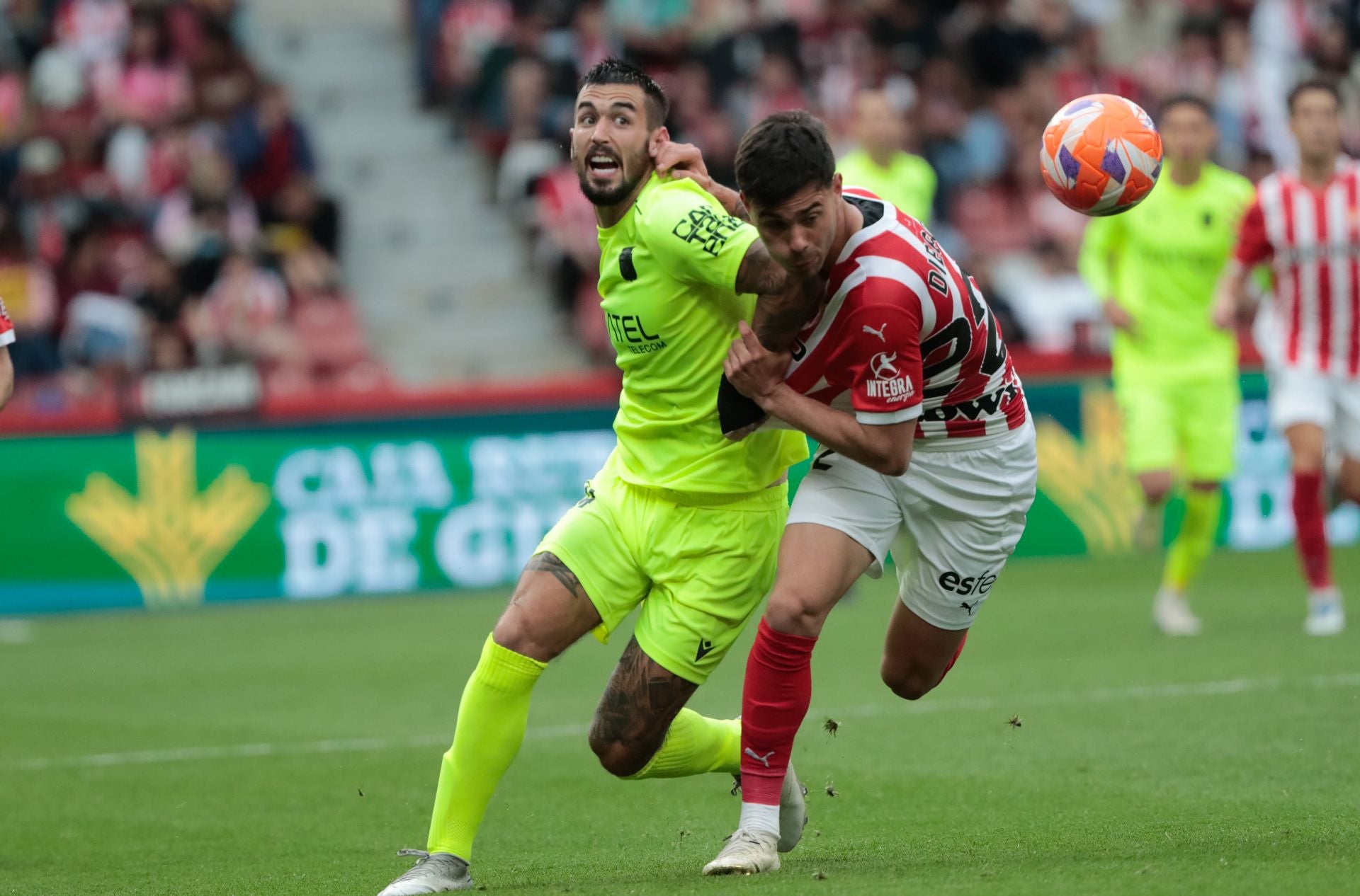 El Sporting-Cartagena (3-2), en imágenes