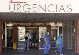 Urgencias del hospital Virgen de la Arrixaca, en una imagen de archivo.