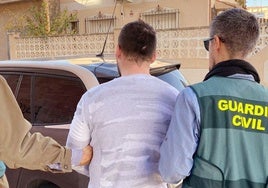 La Guardia Civil detiene a uno de los implicados en la riña en Cieza.