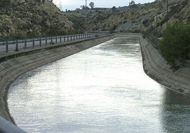 Canal del trasvase Tajo-Segura en una imagen de archivo.