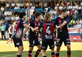 Jugadores del Yeclano en una imagen de archivo.