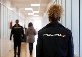 Agentes de Policía Nacional, en una imagen de archivo.