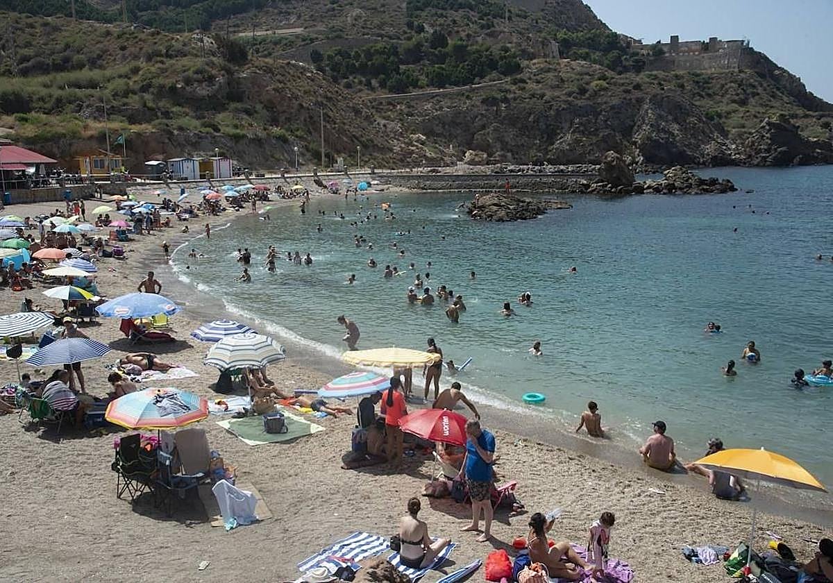 Cala Cortina, en una imagen de archivo.