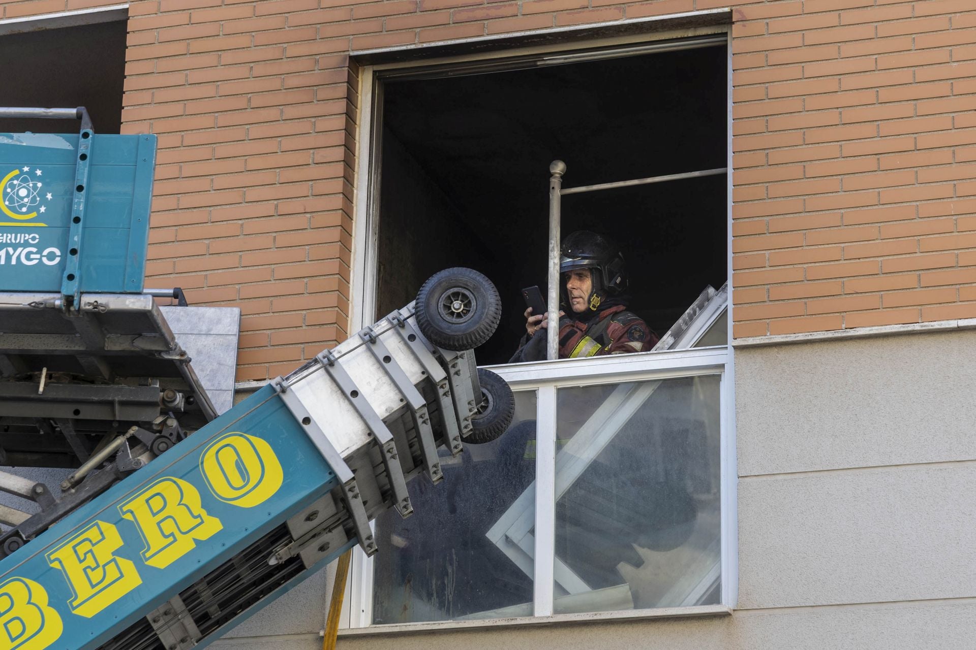 Las imágenes del incendio en Cartagena