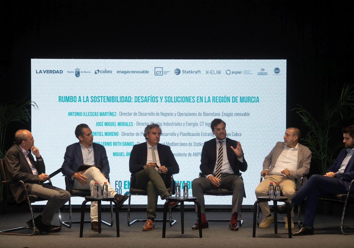 El foro sobre el impacto de las renovables en el modelo energético de la Región de Murcia, en imágenes | La Verdad