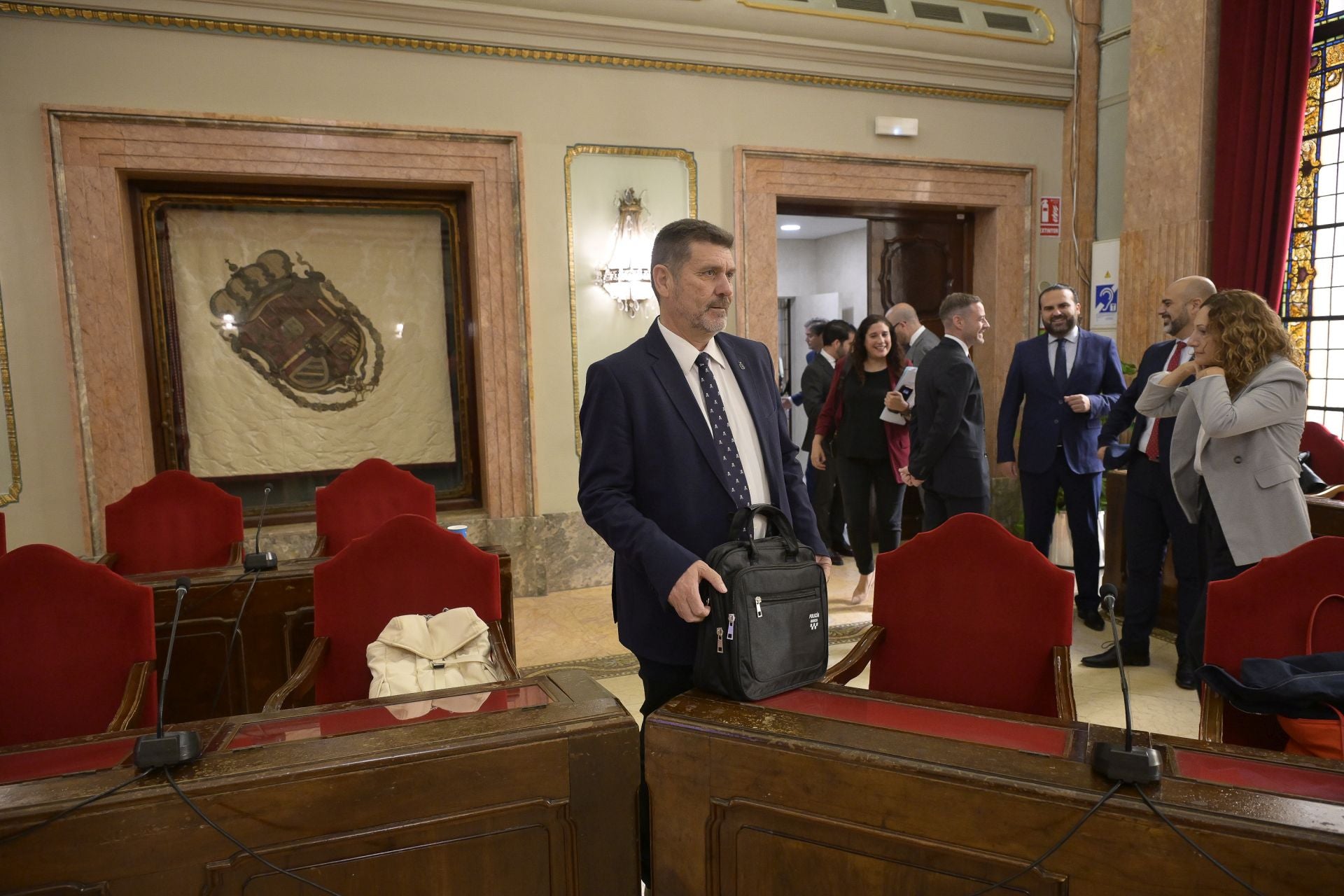 El Pleno del Ayuntamiento de Murcia del mes de mayo, en imágenes