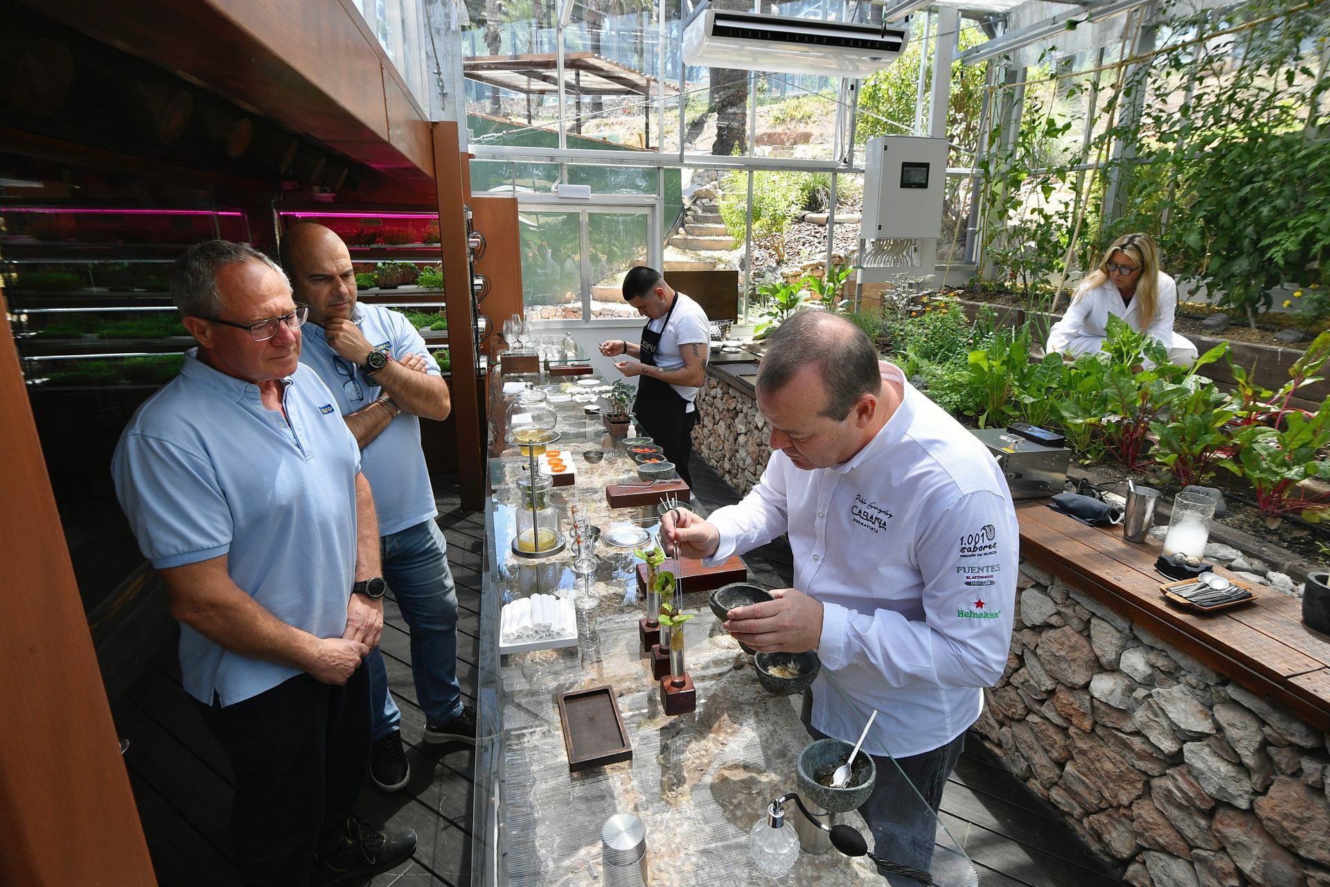 El &#039;Living lab&#039; del restaurante de Pablo González, en imágenes