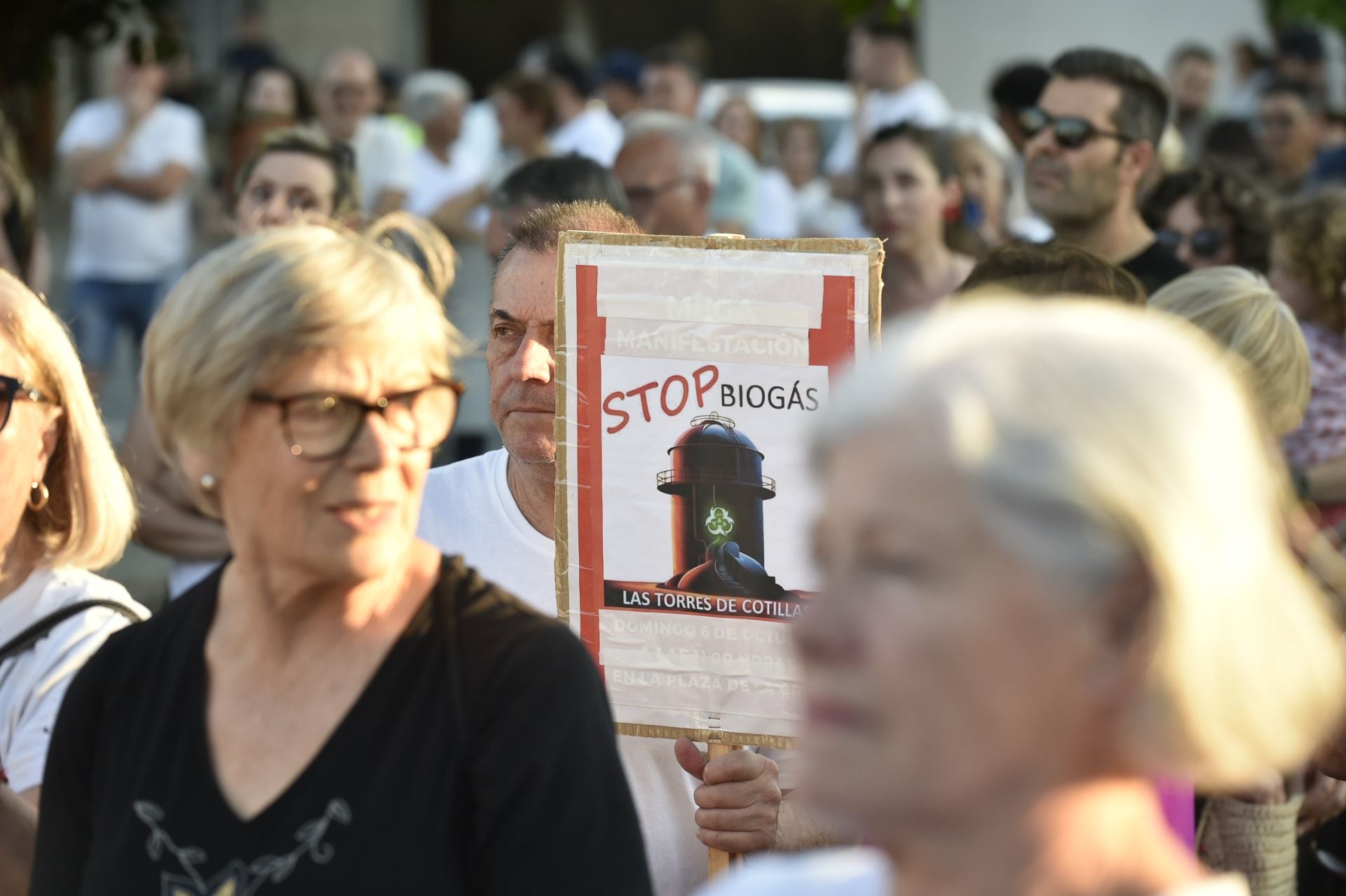 Las imágenes de la protesta de los vecinos de Las Torres de Cotillas