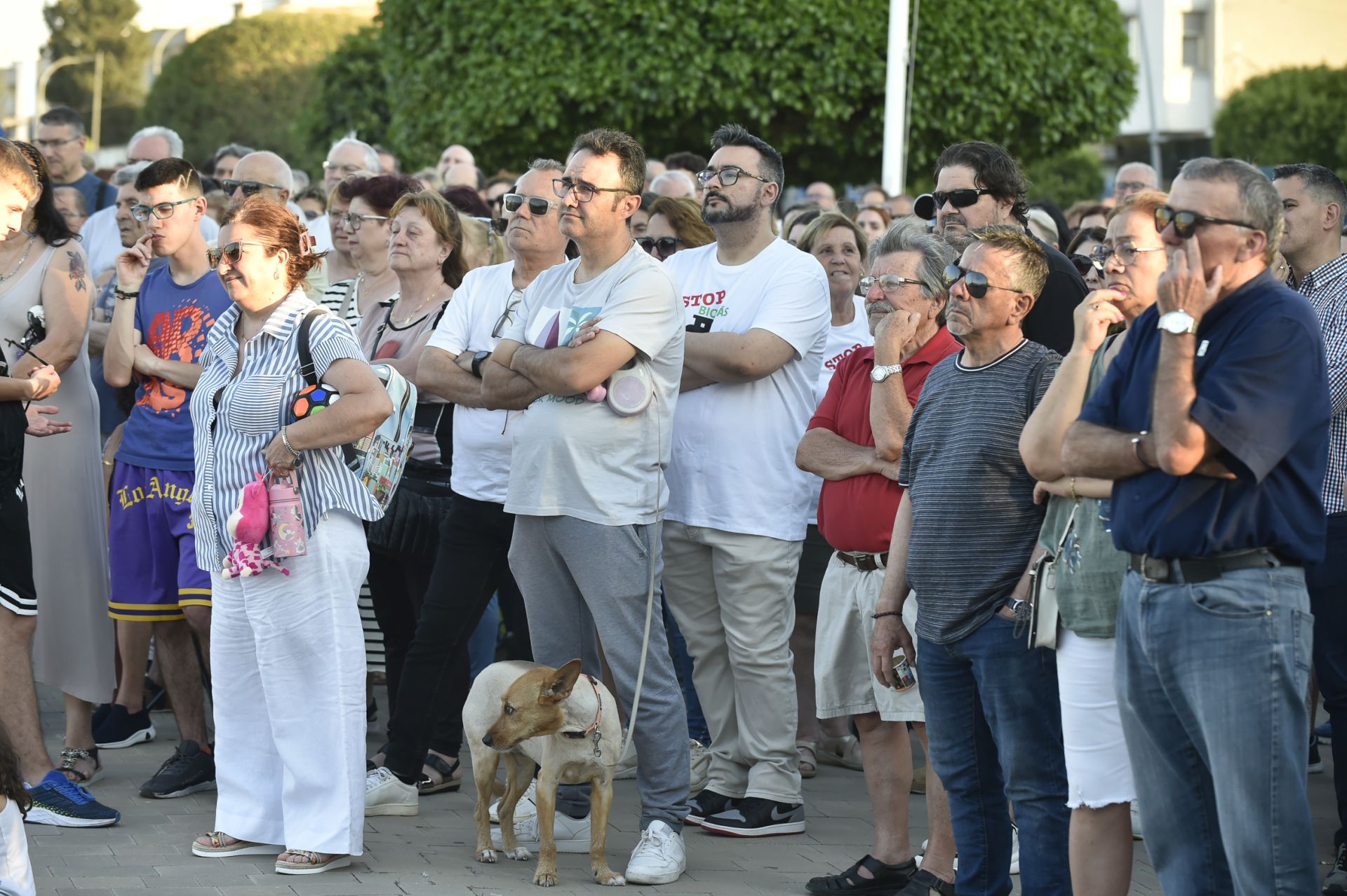 Las imágenes de la protesta de los vecinos de Las Torres de Cotillas