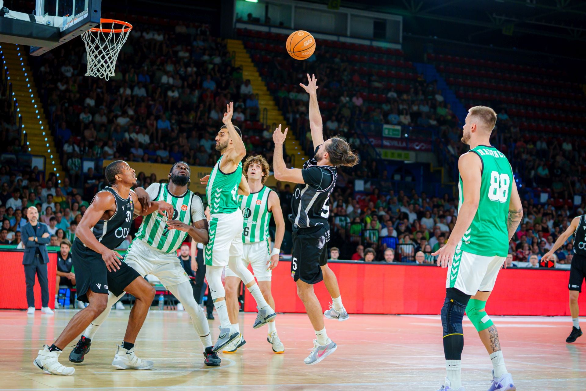 La derrota del Odilo Cartagena contra el Real Betis, en imágenes
