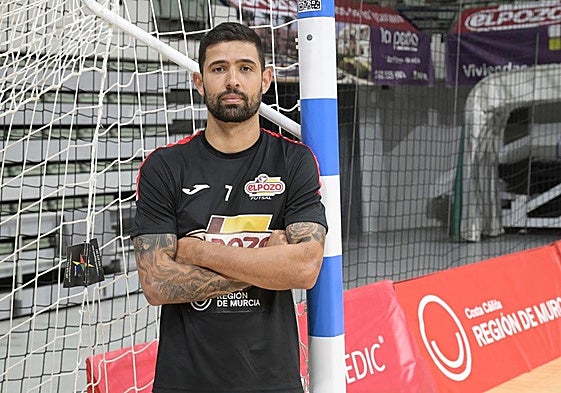 Felipe Valerio, en el Palacio de los Deportes de Murcia.