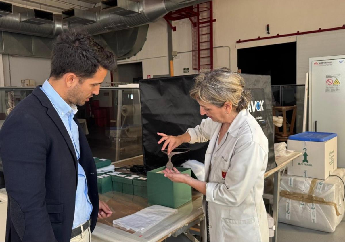 La diadema principesca de la almoloya, en pliego, recibe un tratamiento con 3d | la verdad
