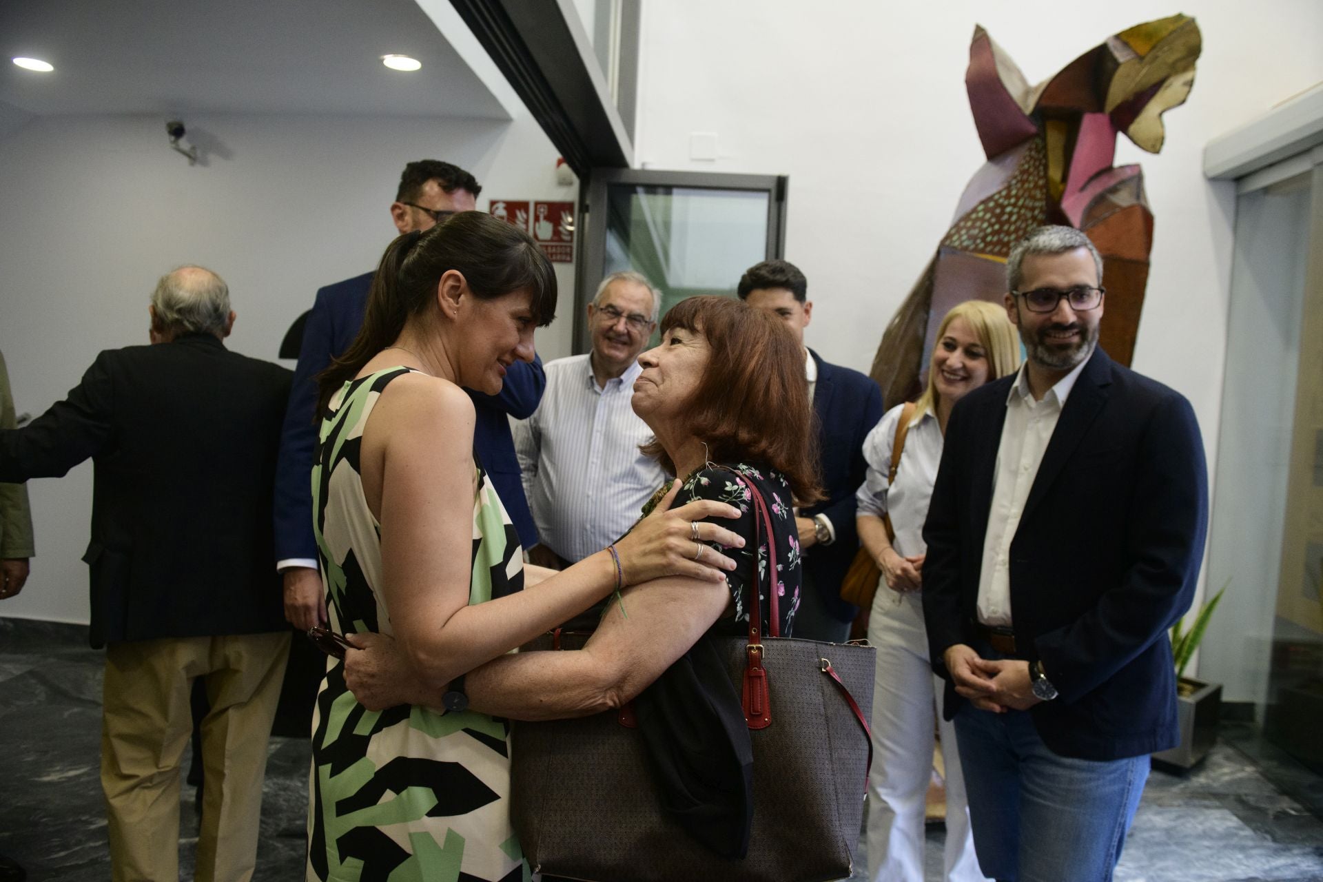 El homenaje a Domingo Jiménez Beltrán, en imágenes