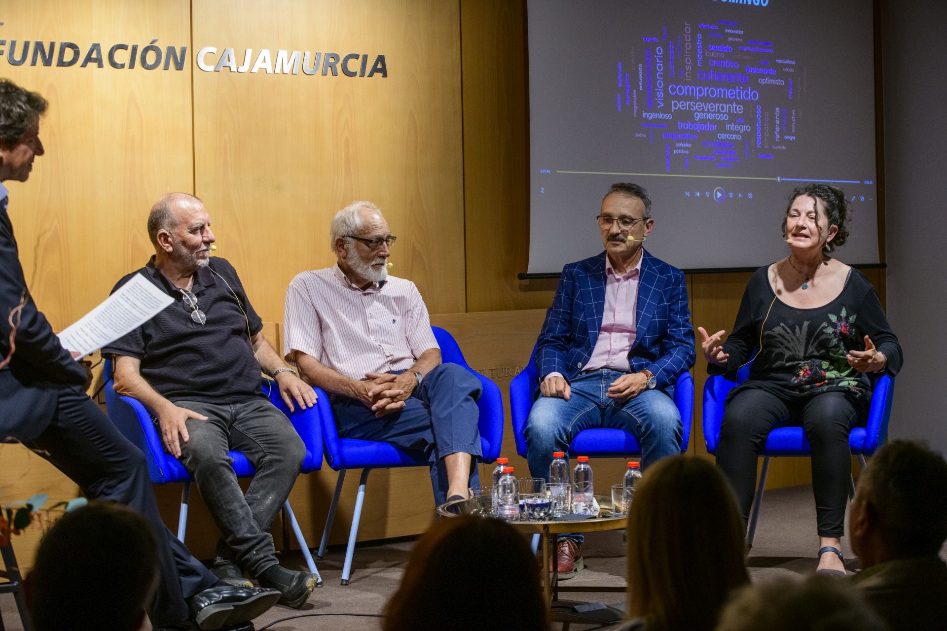 El homenaje a Domingo Jiménez Beltrán, en imágenes