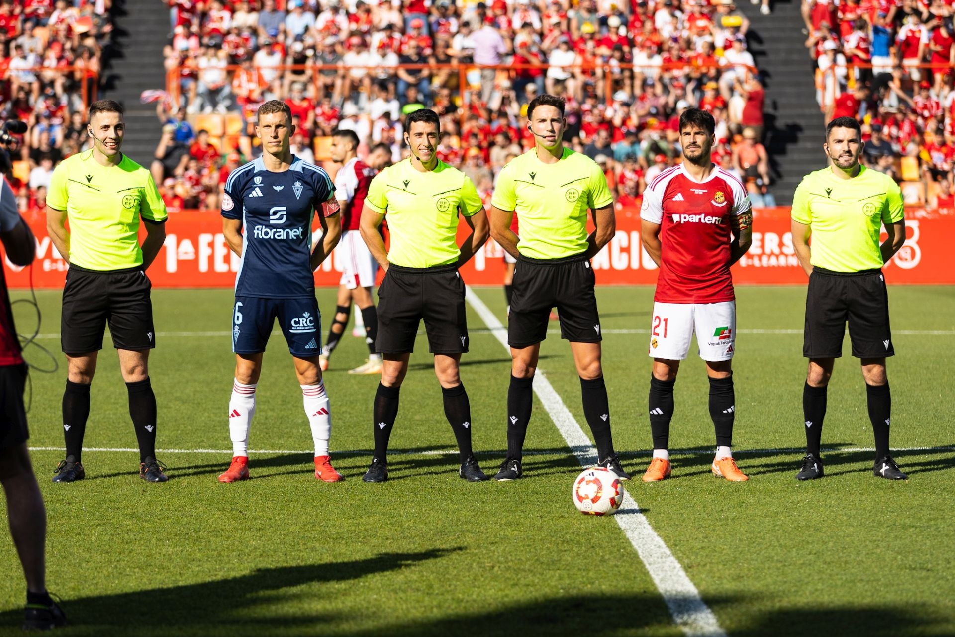 El empate del Real Murcia contra el Nàstic, en imágenes