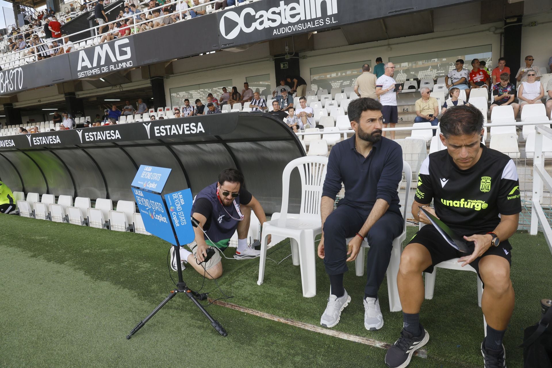 La derrota del Cartagena frente al Mirandés, en imágenes