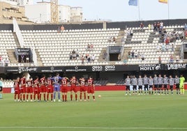 La derrota del Cartagena frente al Mirandés, en imágenes