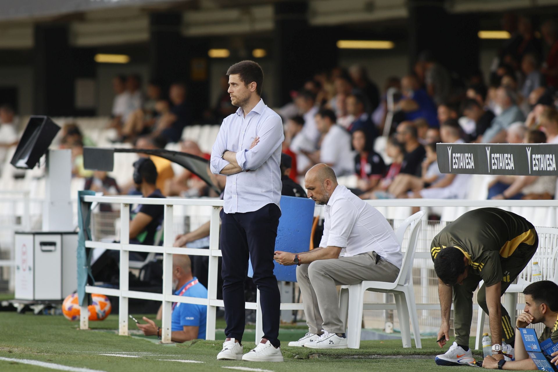 La derrota del Cartagena frente al Mirandés, en imágenes