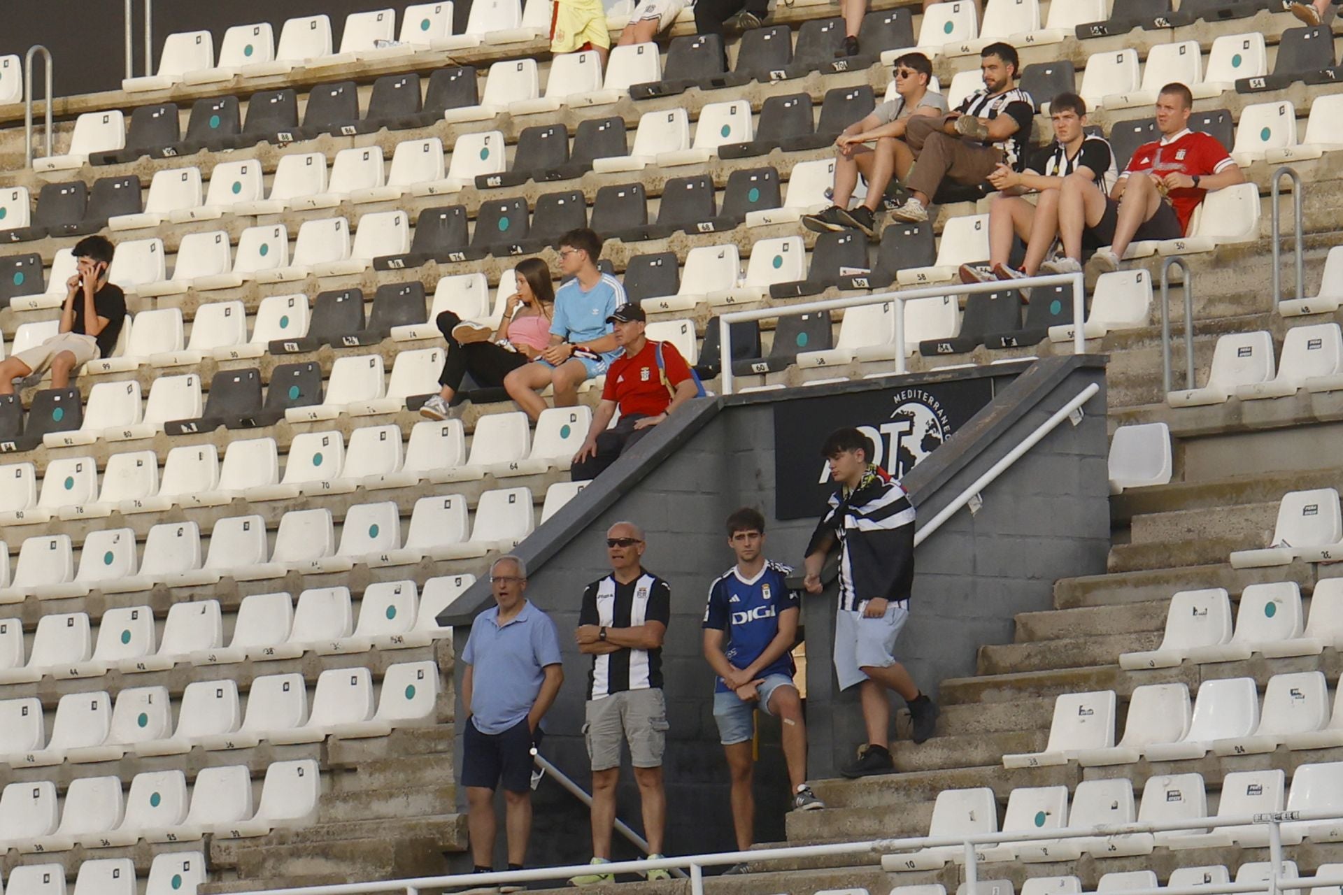 La derrota del Cartagena frente al Mirandés, en imágenes