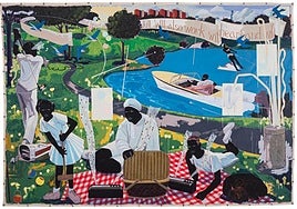'Past Times', Kerry James Marshall, 1997.