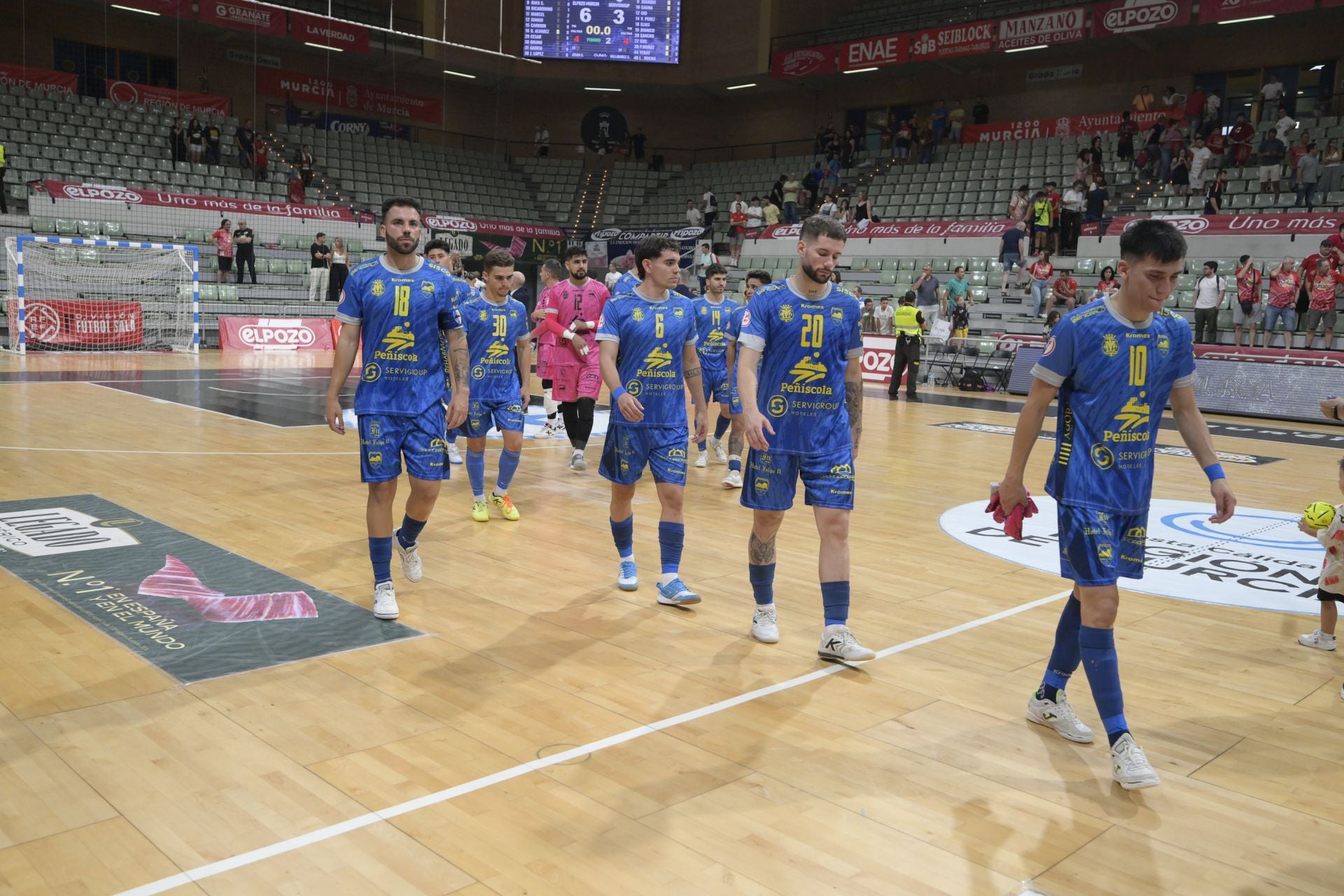 ElPozo-Peñiscola (6-3), en imágenes