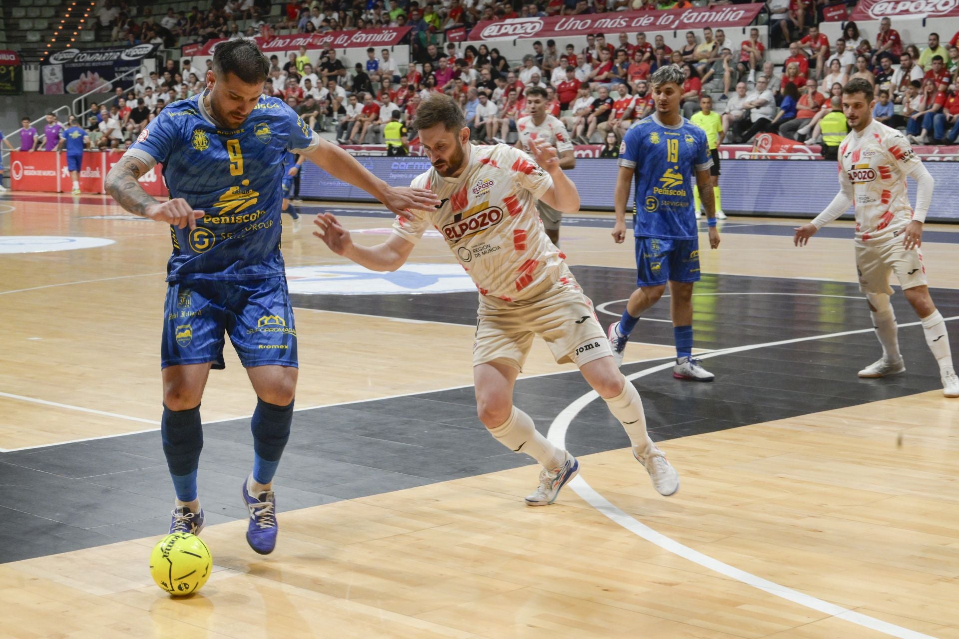 ElPozo-Peñiscola (6-3), en imágenes
