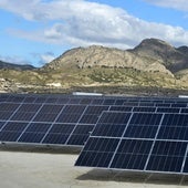 Planta solar en El Fenazar (Molina) gestionada por una sociedad participativa de cien familias de la Región de Murcia.