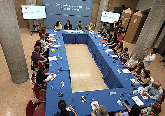 La reunión de coordinación de seguimiento de las ayudas al alquiler social realizada con las ONG implicadas.