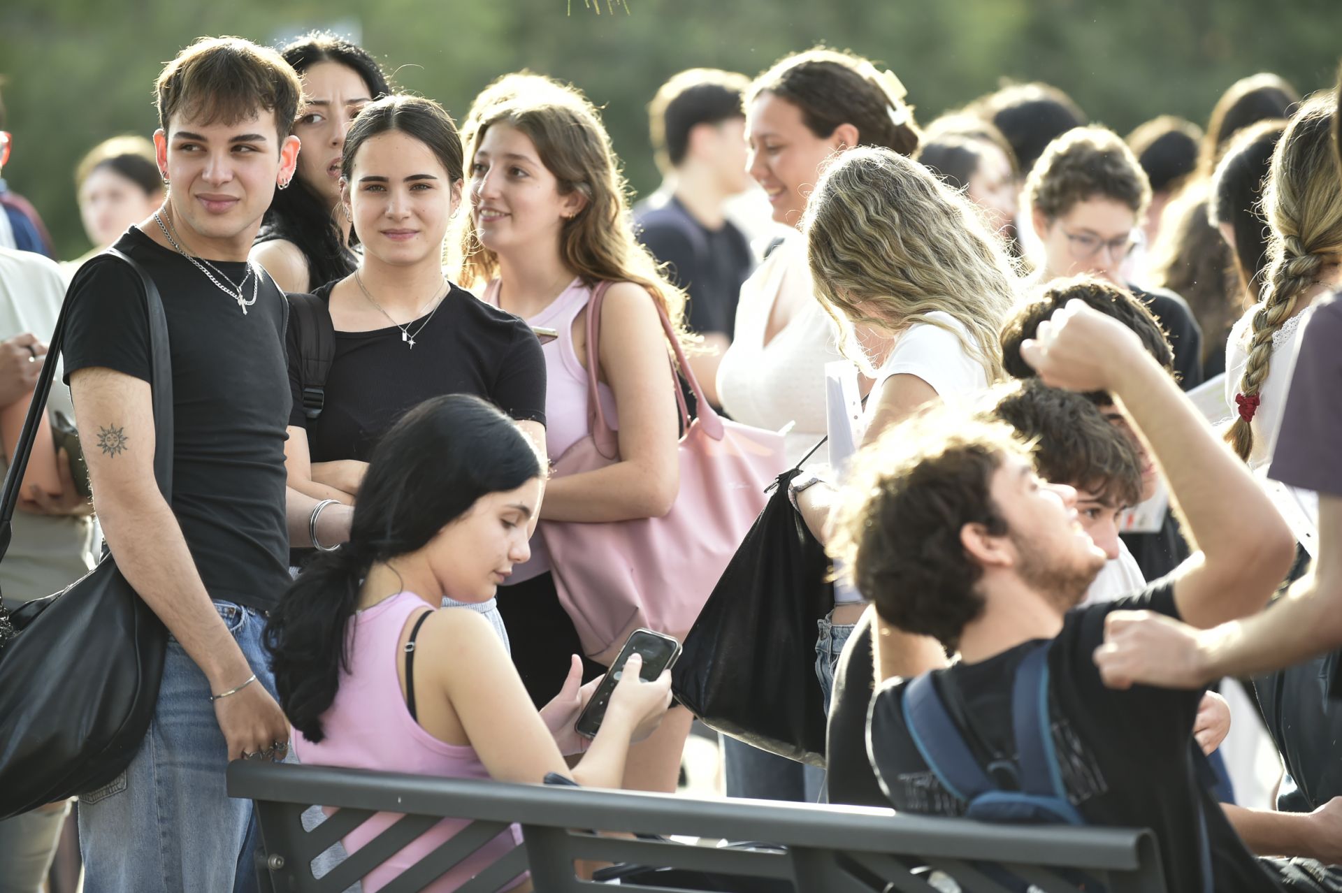 Los alumnos de la Región de Murcia afrontan los primeros exámenes de la PAU, en imágenes