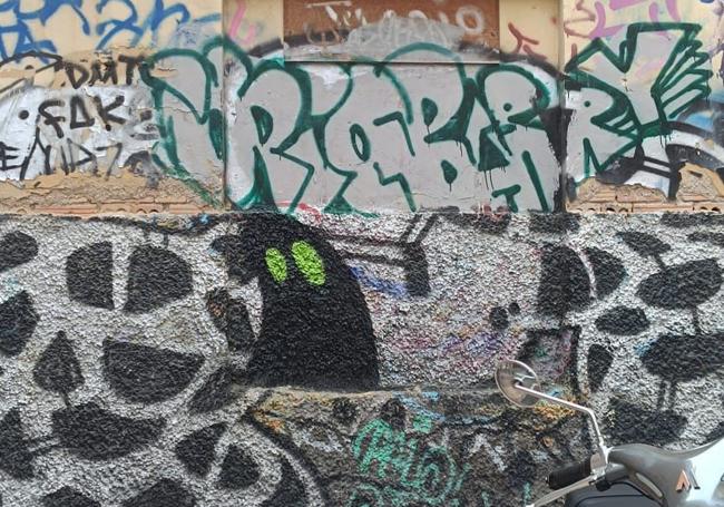 La Sombra ha aparecido en las calles Merced y Antonio Garrigós, en el centro de Murcia.