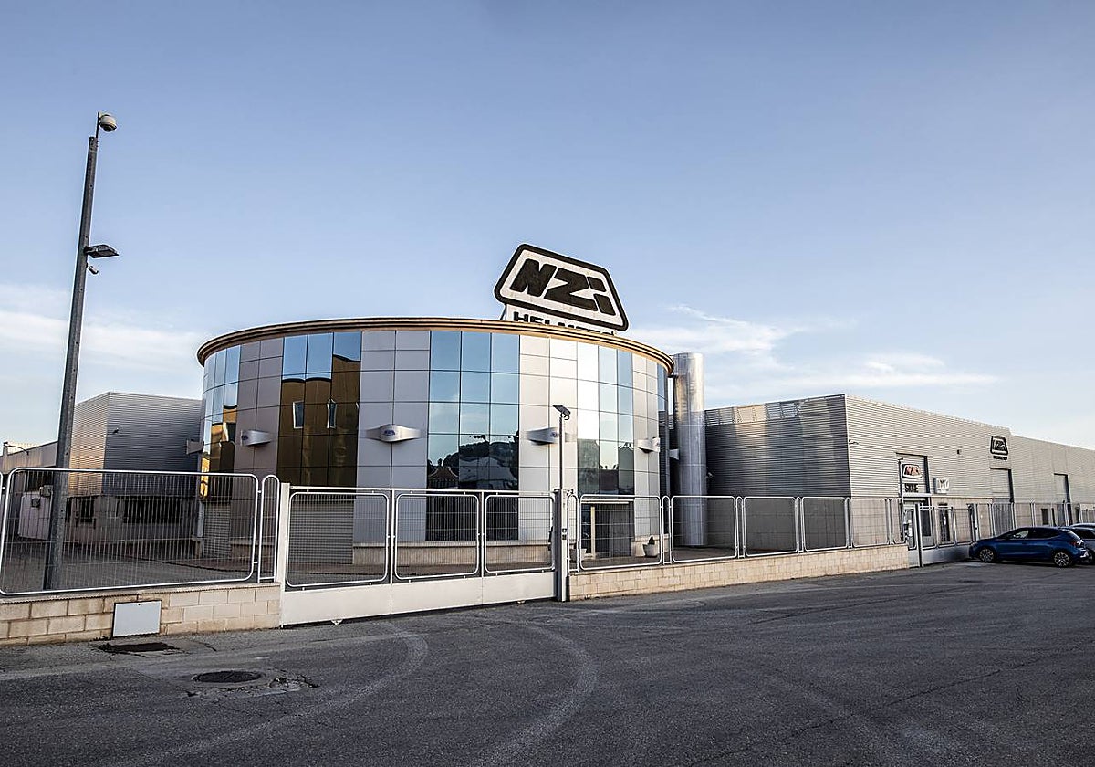 Instalaciones centrales de NZI en el municipio de Yecla.