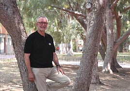 Enrique González, uno de los participantes de la Región en la iniciativa internacional 'Marcha a Gaza'.