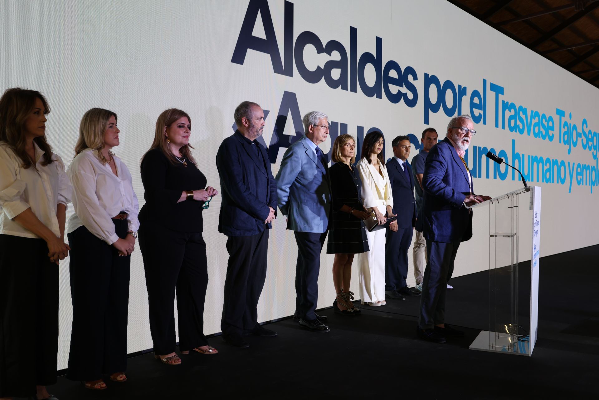 Las imágenes del acto institucional &#039;Alcaldes por el trasvase Tajo-Segura&#039;