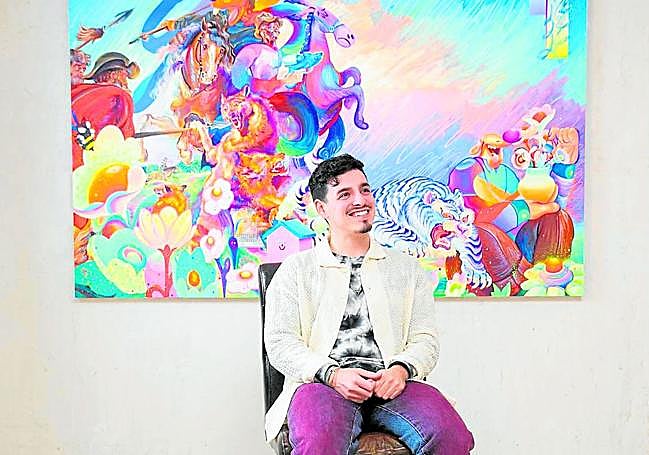 Exposición 'Vándalos y leyendas'. El artista Murfin realizará una acción en directo.