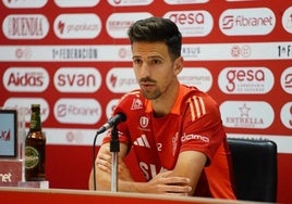 Juan Carlos Real, en rueda de prensa.