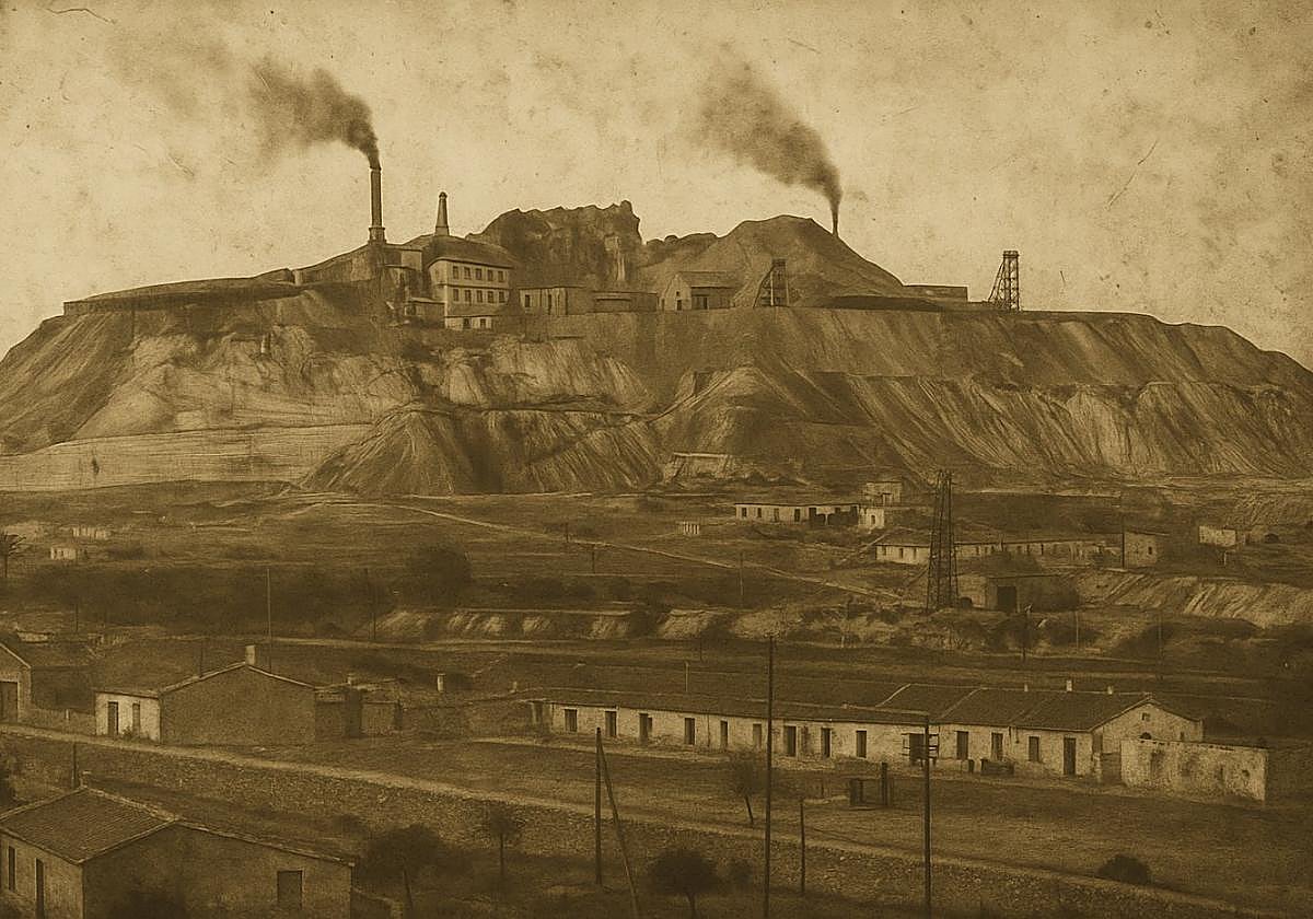 El Cabezo Rajao jugó en aquellos años un papel destacado en la explotación minera en La Unión y Cartagena.