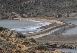 La bahía de Portmán, en una imagen de archivo.
