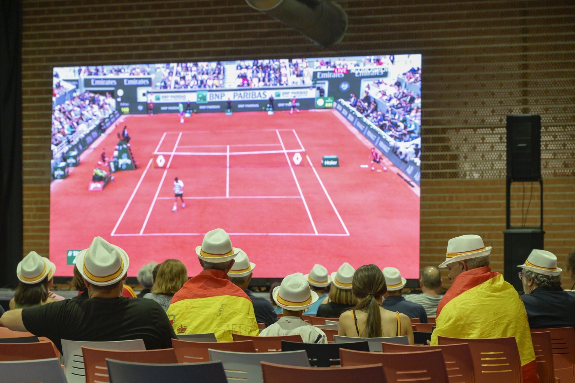 Así se siguió en El Palmar la final de Carlos Alcaraz en Roland Garros