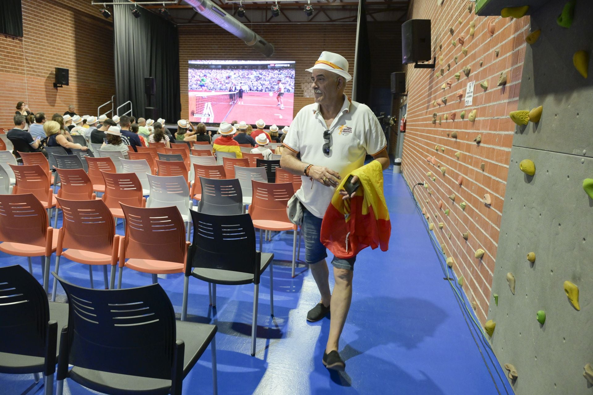 Así se siguió en El Palmar la final de Carlos Alcaraz en Roland Garros