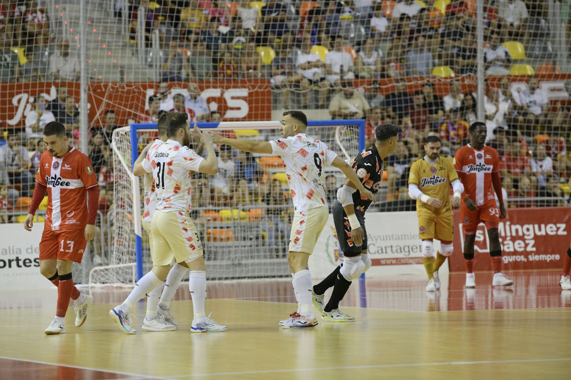 La victoria del Jimbee Cartagena contra ElPozo Murcia, en imágenes
