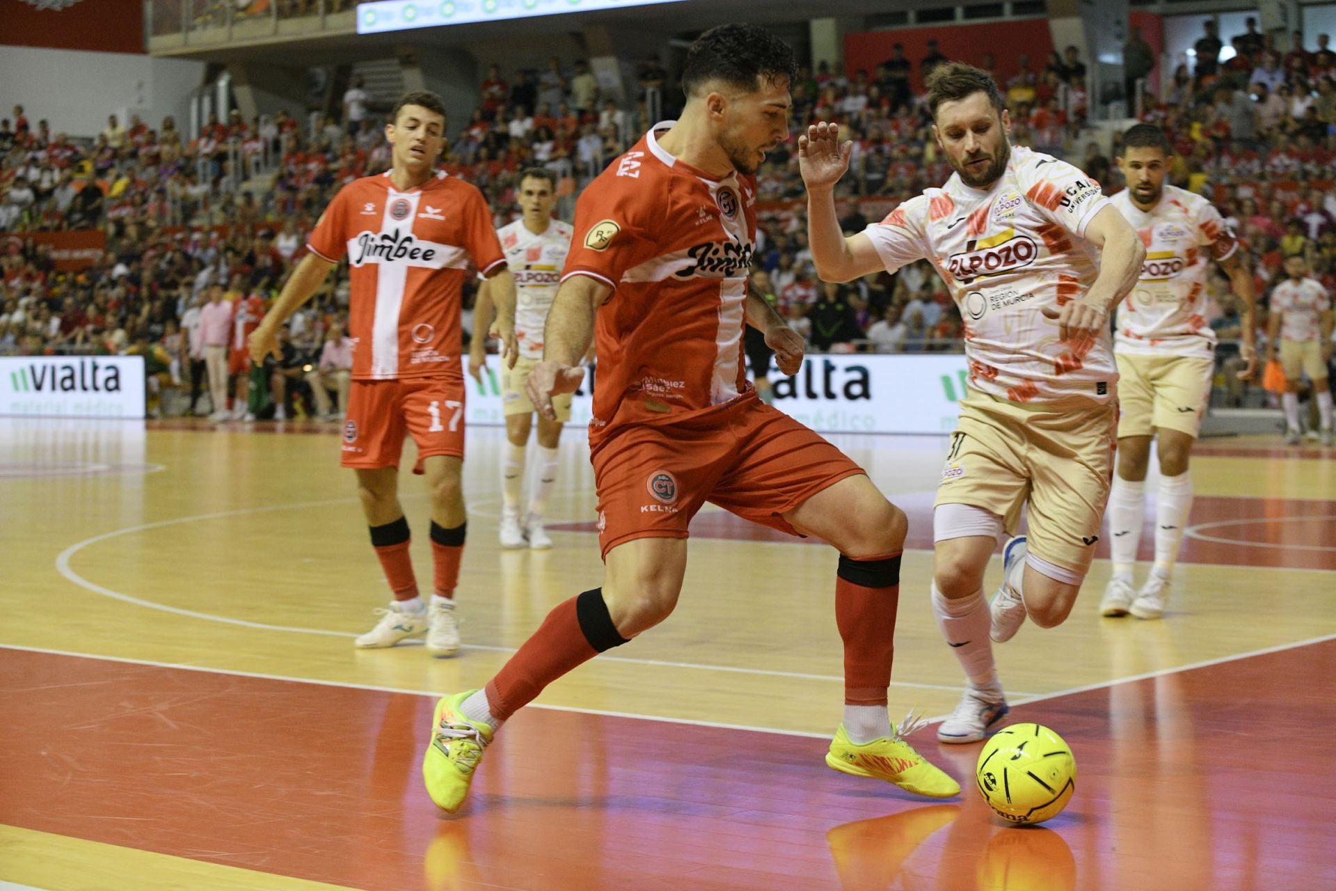 La victoria del Jimbee Cartagena contra ElPozo Murcia, en imágenes