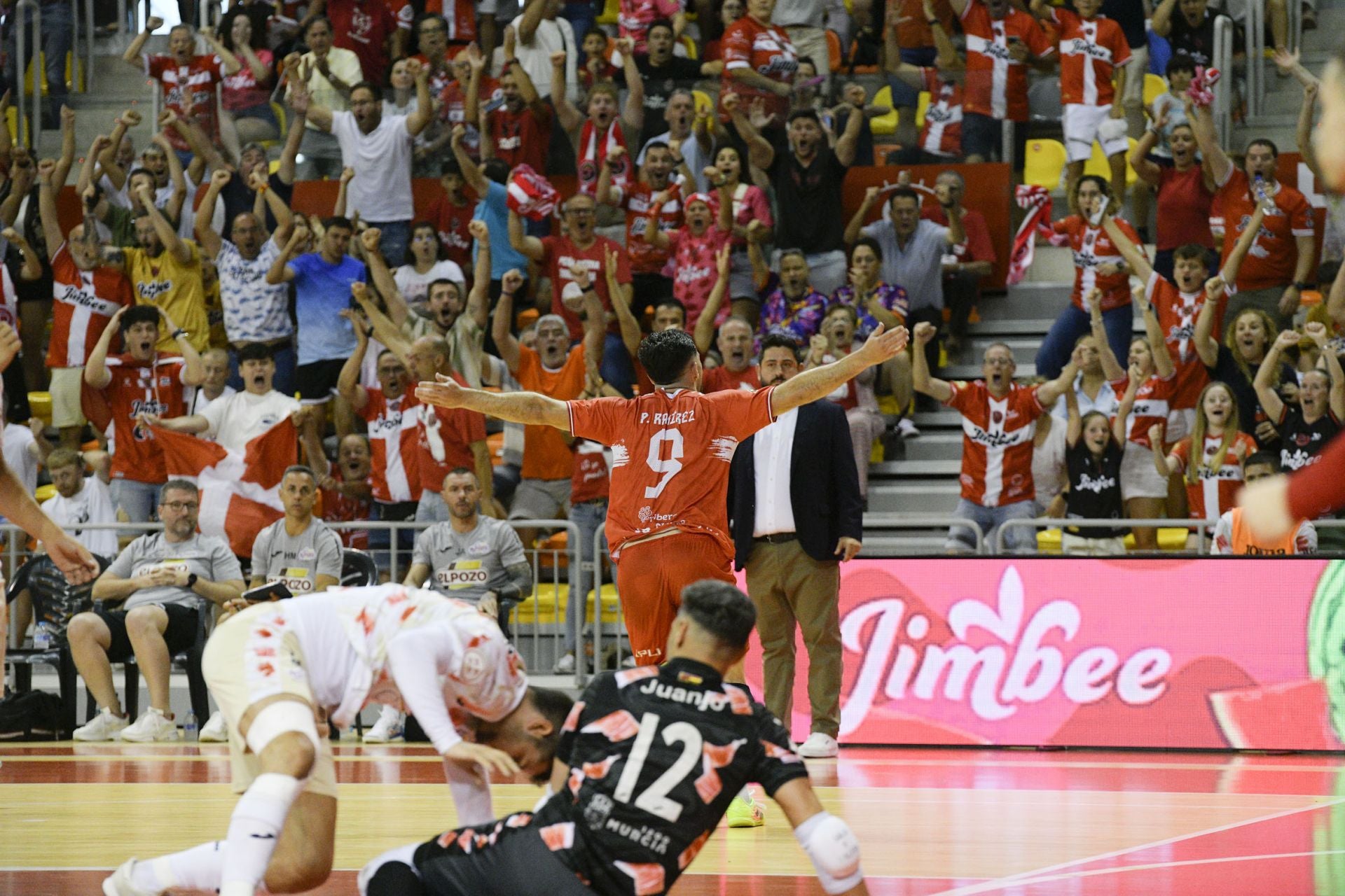 La victoria del Jimbee Cartagena contra ElPozo Murcia, en imágenes