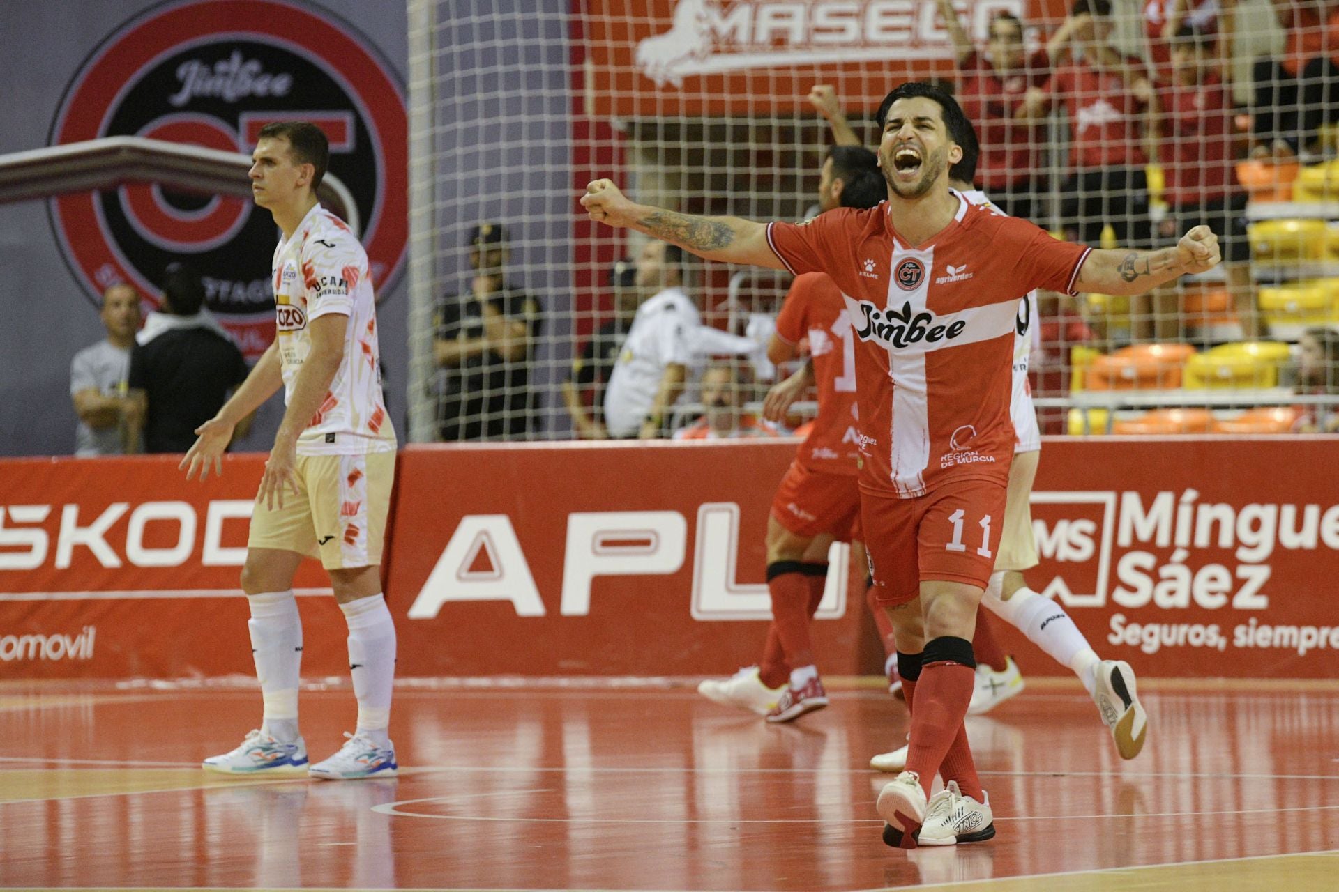 La victoria del Jimbee Cartagena contra ElPozo Murcia, en imágenes
