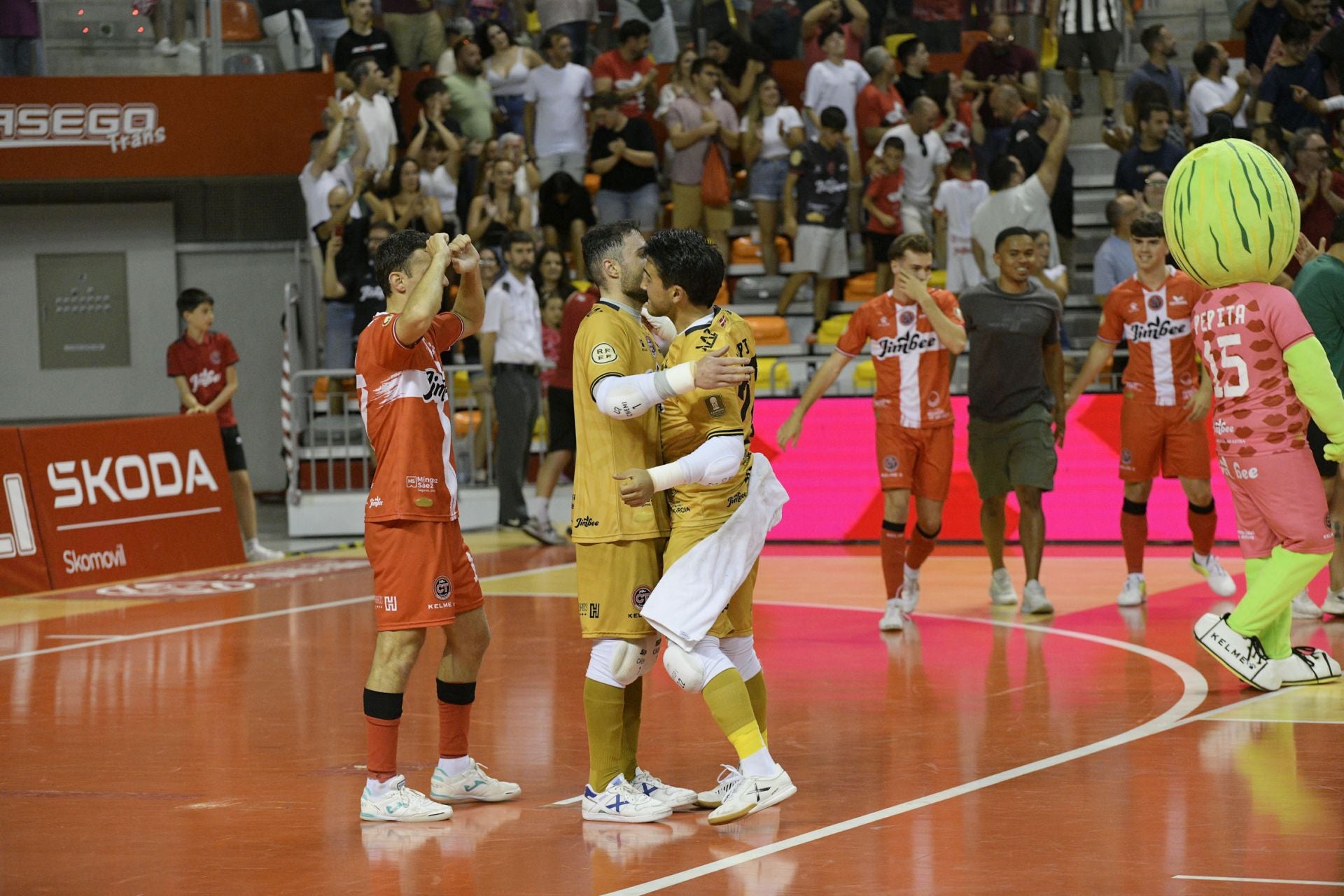 La victoria del Jimbee Cartagena contra ElPozo Murcia, en imágenes